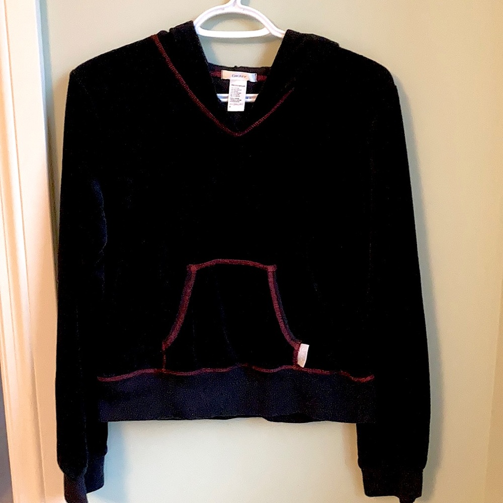 Vintage DKNY velvet sweater